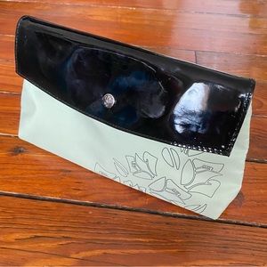 🧩 3/$20 Lancôme Cosmetic Bag Mint & Black